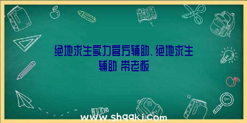 绝地求生实力官方辅助、绝地求生辅助